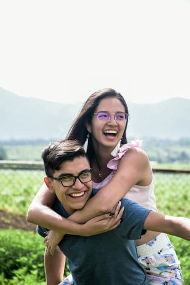 a happy couple